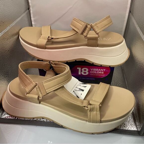 (S3)ZARA SPORT SANDALS , size 40/9 men main image 16